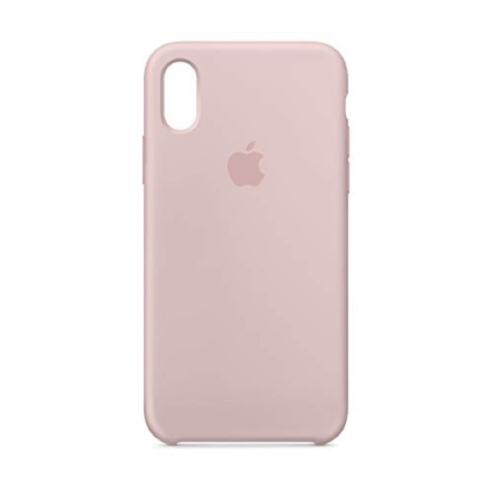 Apple iPhone X / XS silicone case - pink sand